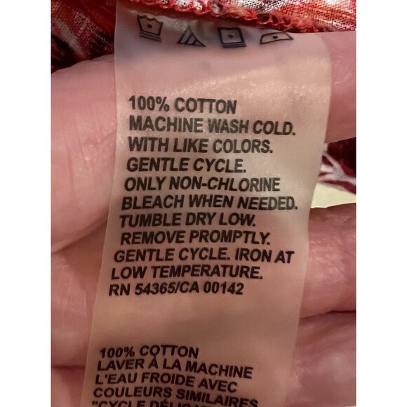 Alia Plus Size Ombre Moroccan Moment Button Down Shirt Blouse Size 16W - Picture 7 of 7